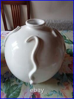 2 vases céramique art déco, très bon état général, pas d'ébréchures