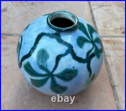 342i VASE CAMILLE THARAUD ART DECO PORCELAINE LIMOGE