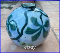 342i VASE CAMILLE THARAUD ART DECO PORCELAINE LIMOGE