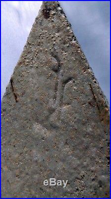 ANCIENNE SCULPTURE VASE EN GRÈS signature à identifier yves Mohy