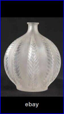 ART DECO R Lalique Vase Malines Circa 1924