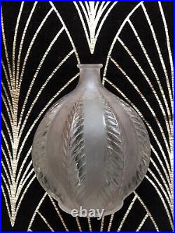 ART DECO R Lalique Vase Malines Circa 1924