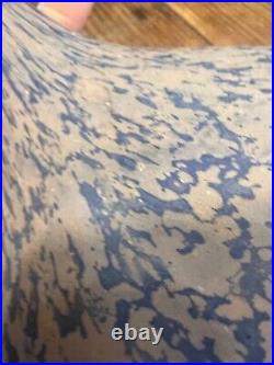 A. Delatte Nancy Grand Vase Soliflore Forme Berluze Verre Marmoreen Art Deco
