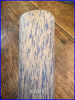 A. Delatte Nancy Grand Vase Soliflore Forme Berluze Verre Marmoreen Art Deco