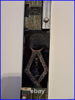 A. RIECKE VASE ART DECO Moderniste Cubiste 1939 Parfait État Design Du XXe