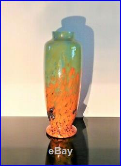 Ancien Vase Art Deco 1930 Signe Schneider