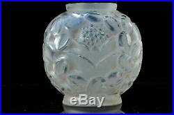 Ancien vase Art Déco André Hunebelle 1930 Old Vintage glass 30's vase