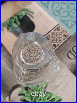 Ancien vase en cristal daume, verrerie, crystal vase, no baccara, art deco