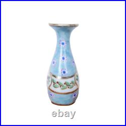 Ancienne Miniature de Poupée, Vase Limoges, Art Déco, Porcelaine 38mm, Signé