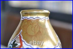 Antique Large Friederich Kaestner Signed Vase Porzellan Art Deco H36cm