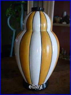 Art Deco Beau Vase Boch La Louviere