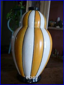 Art Deco Beau Vase Boch La Louviere