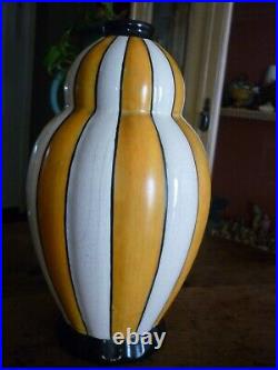 Art Deco Beau Vase Boch La Louviere