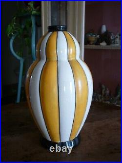 Art Deco Beau Vase Boch La Louviere