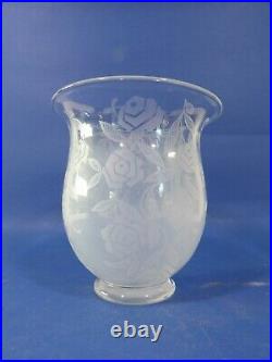 BACCARAT Fontenay Vase art déco en cristal création Georges CHEVALIER 1930