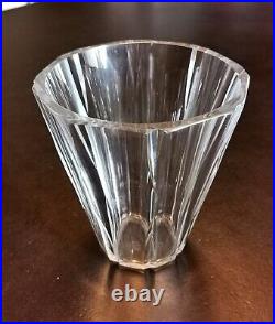 Baccarat Vase Cristal Art Deco 16,5 Cm