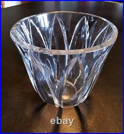 Baccarat Vase Cristal Art Deco H 13,9 Cm