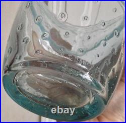 Beau Vase Art déco bulles Cristal couleur signé DAUM Nancy