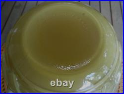 Beau Vase Boule Art Déco Opaline Décor Géométrique Marqué Made In France