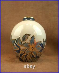 Bel Ancien Grand Vase Porcelaine De Limoges Camille Tharaud Art Deco
