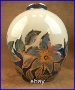 Bel Ancien Grand Vase Porcelaine De Limoges Camille Tharaud Art Deco