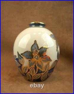Bel Ancien Grand Vase Porcelaine De Limoges Camille Tharaud Art Deco