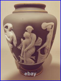 Camille THARAUD 1878-1956 Vase porcelaine Art Déco Ceramique Française Limoges