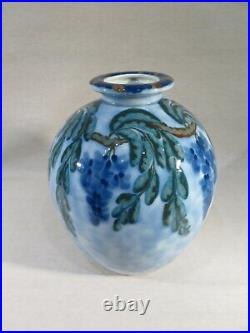 Camille Tharaud Ancien Joli Vase Boule En Porcelaine Limoges Art Deco 1930 40