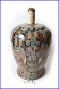 Camille Tharaud Henri Rapin Vase A Couvert Thais Art Deco 1920