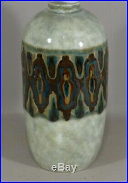 Camille Tharaud, Vase Art Déco Aux Rares Couleurs, Limoges, Vers 1930