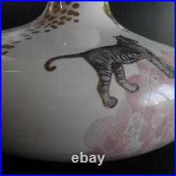 Céramique faïence design CONCETTA GALLO récipient vase art déco Italie N7083