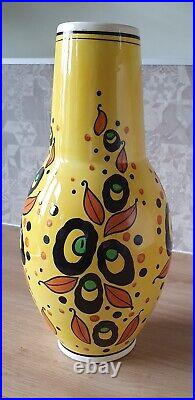 Charles CATTEAU Vase Art Déco BFK Atelier de Fantaisie 1924