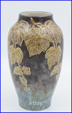 Charles Catteau-Vase ovoïde Art Déco-Marqué-Grès-Boch Frères-vers 1920