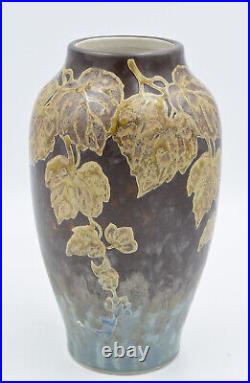 Charles Catteau-Vase ovoïde Art Déco-Marqué-Grès-Boch Frères-vers 1920