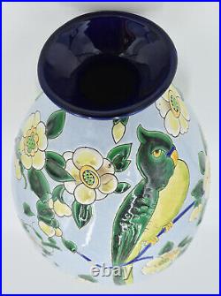 Charles Catteau-Vase ovoïde col évasé Art Déco-Keramis-Boch Frères-vers 1929