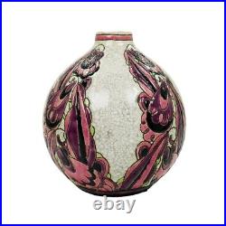 Charles Catteau, un vase céramique art deco