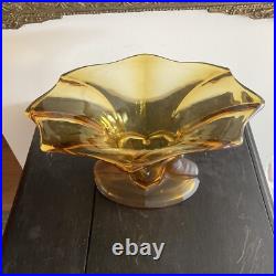 Coupe Walther & Sohne En Verre Moulé Pressé Art Déco Coupe Walther & Sohne En Verre Moulé Pressé Art Déco