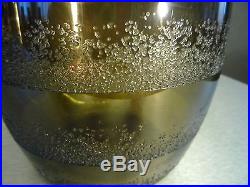 DAUM NANCY Enorme vase art deco gravé à l'acide H32,5cm gallé lalique