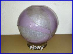 DEGUE GUERON ART DECO VASE BOULE DESIGN ART DECO VASE GEOMETRIC SHAPE 45cms