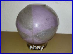 DEGUE GUERON ART DECO VASE BOULE DESIGN ART DECO VASE GEOMETRIC SHAPE 45cms