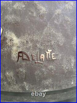 Delatte & Vase Art Déco