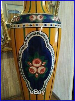 Grand Vase Art Déco signé Alfred Renoleau