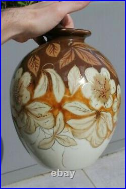 Grand Vase Boule Céramique Camille Tharaud Limoges Art Déco