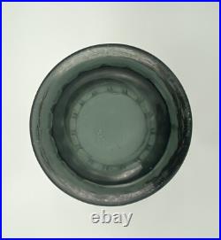 Grand Vase Daum Nancy France Art Deco verre Bon état Grand Vase Daum Nancy France Art Deco verre Bon état