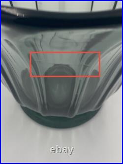Grand Vase Daum Nancy France Art Deco verre Bon état Grand Vase Daum Nancy France Art Deco verre Bon état