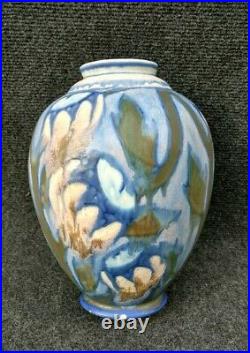 Grand Vase Gres De Revernay Digoin Sarreguemines Époque Art Deco