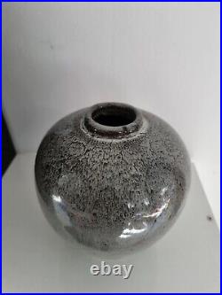 Grand vase céramique art déco Vintage flower pot ceramics