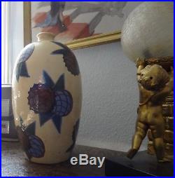 Jean Garillon Elchinger céramique grand vase de période art déco