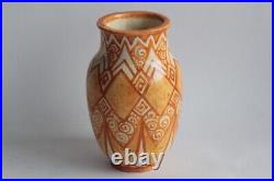 LACHENAL Vase céramique Art déco (62708)
