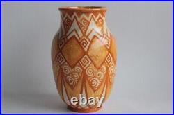 LACHENAL Vase céramique Art déco (62708)